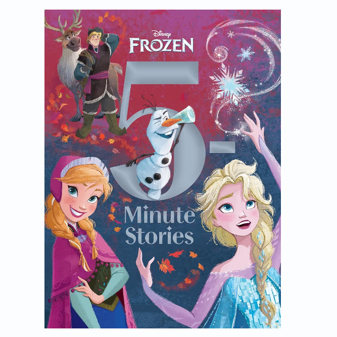 预售 英文原版 5分钟故事系列 disney 冰雪奇缘