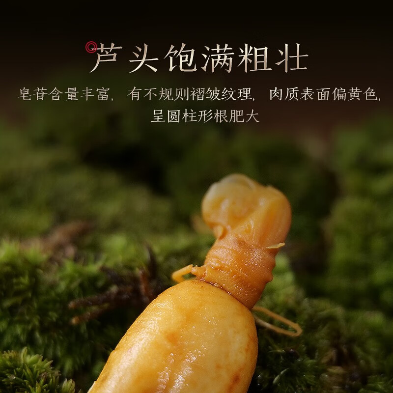 长白山人参鲜人参酒浸保鲜参东北特产人参煲汤煮粥滋养泡酒料(非药材)人参 【拍1发5支】酒浸鲜参（单支袋装）