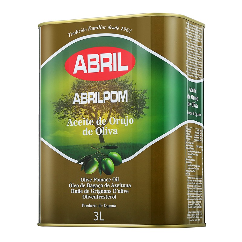 艾伯瑞西班牙ABRIL精炼纯正烹饪橄榄油3L混合油橄榄果渣油23年4月新货