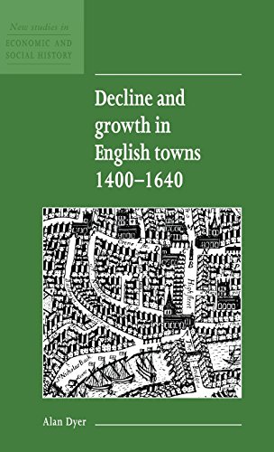 预订 decline and growth in english towns 1400–1640