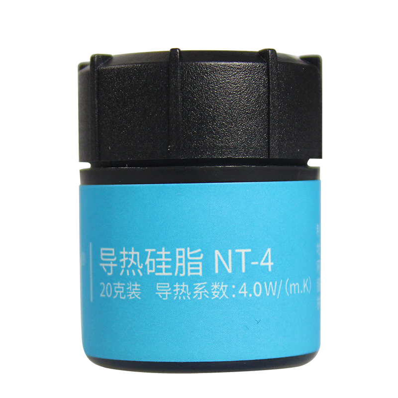 NVV NT-4导热硅脂 cpu散热硅脂导热膏手机芯片台式机笔记本显卡散热硅胶 导热系数4.0W/20g大容量
