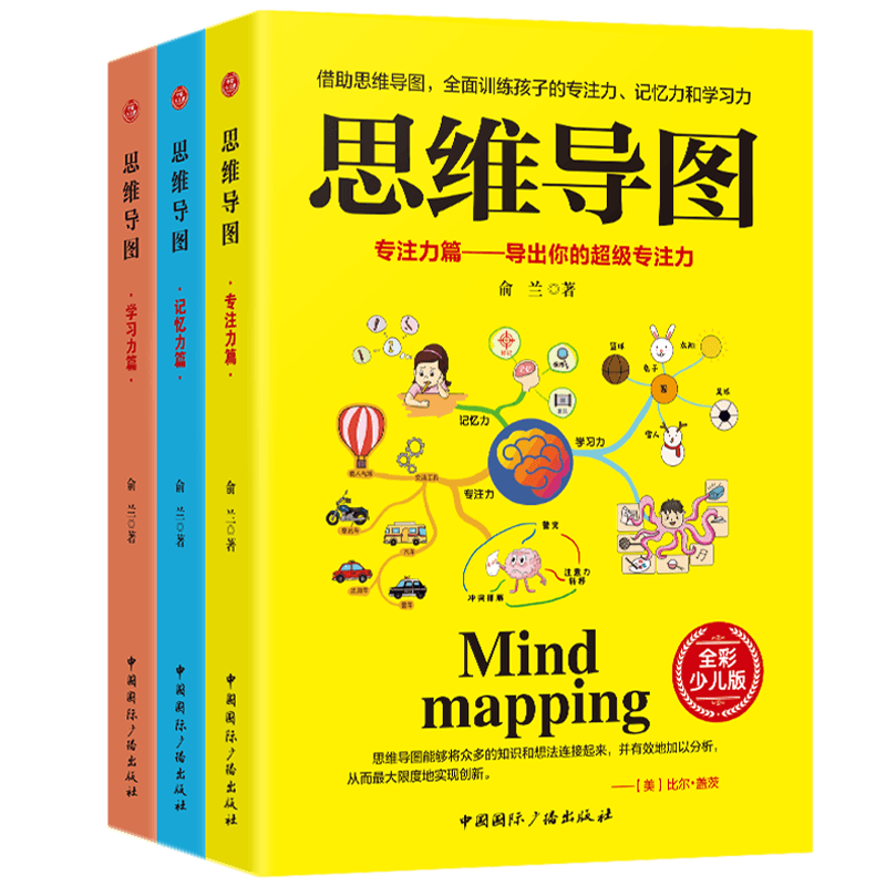 思维导图学习力+记忆力+专注力