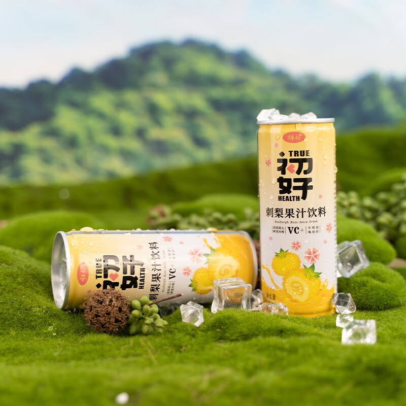 初好贵州特产初好刺梨果汁饮料240ml*12罐装鲜果冷榨 刺梨味240ml*12