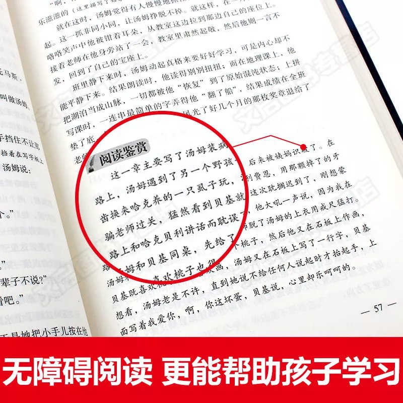 【精选】精装汤姆索亚历险记鲁滨逊漂流记小学生五六七年级下册课外书 汤姆+鲁滨 共2本+手册