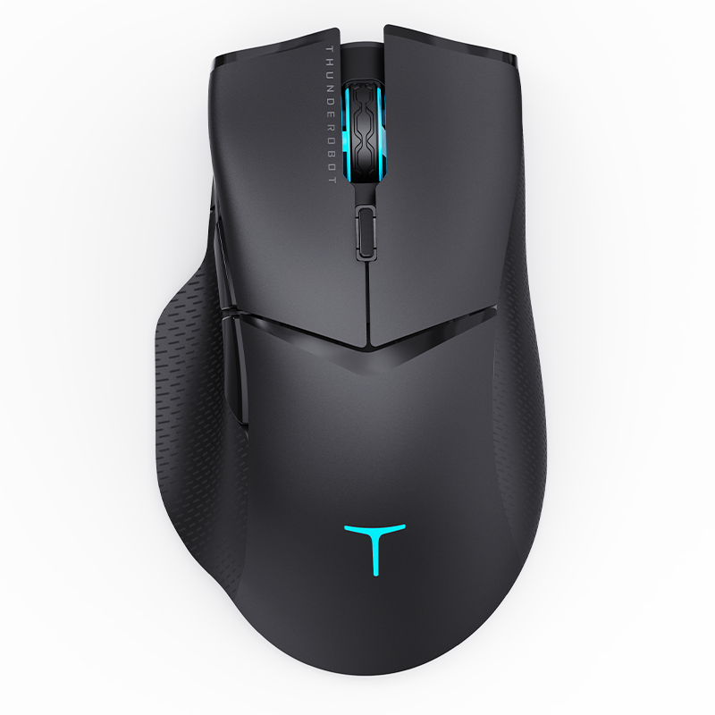 ����ThundeRobot��Ӱ��ML703Pro ˫ģ��Ϸ��� ��������2.4G�羺��� 19000DPI��е���RGB ��������cf 