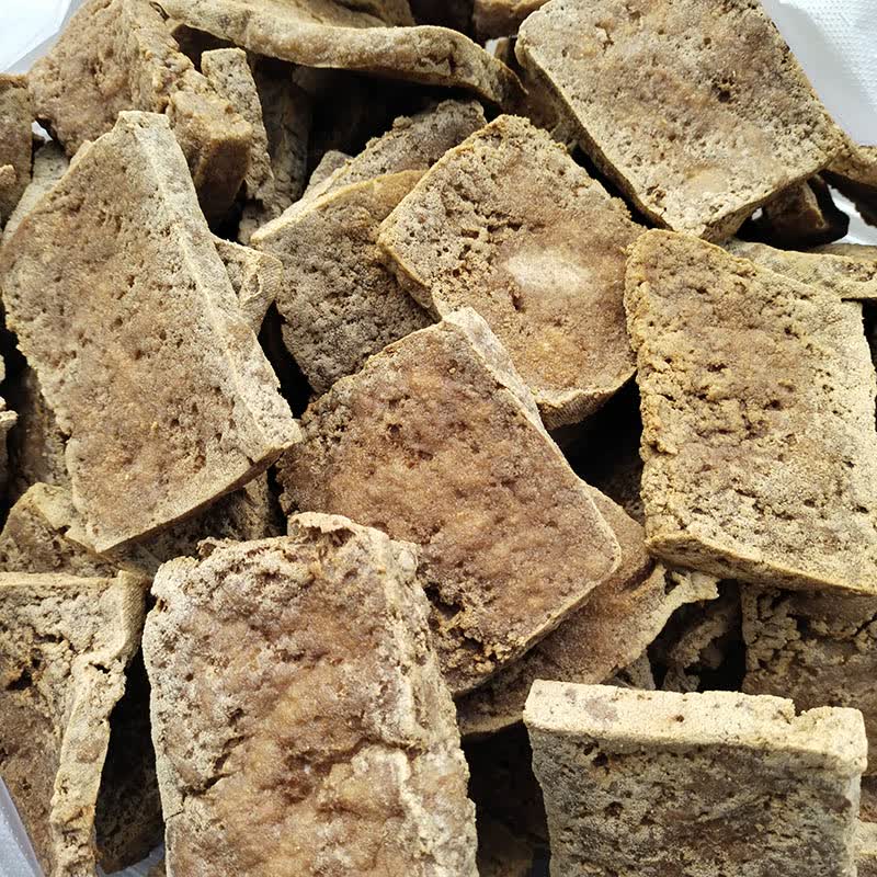 隽辰堂广东韶关花生干豆腐炸豆腐油炸纯手工制作现做现发真空500g 现