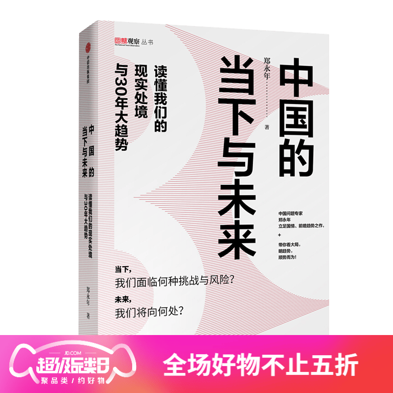 中国的当下与未来 读懂我们的现实处境与30年大趋势 郑永年著 预售