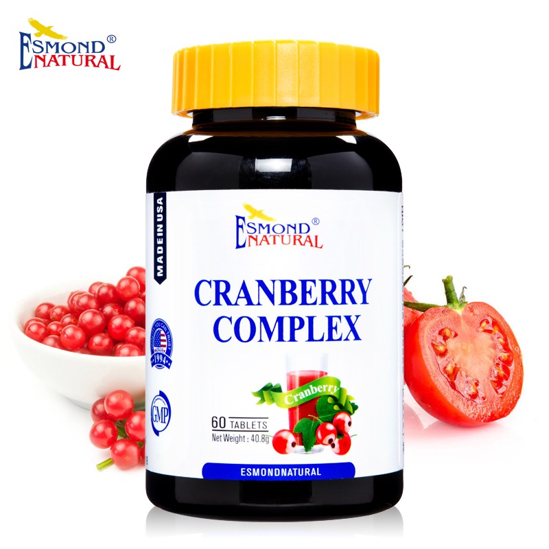 【美国进口】爱司盟蔓越莓复合片 60粒/1瓶装