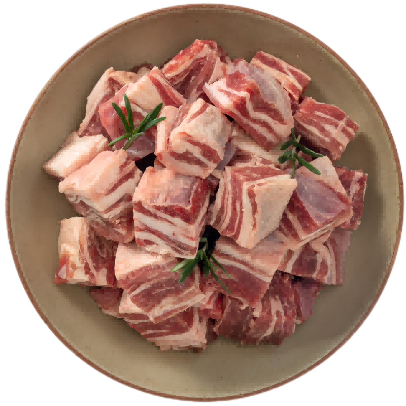 元牧希 新西兰原切进口羔羊腩1000g/袋烤盘炖煮火锅佳品生鲜羊肉块生鲜