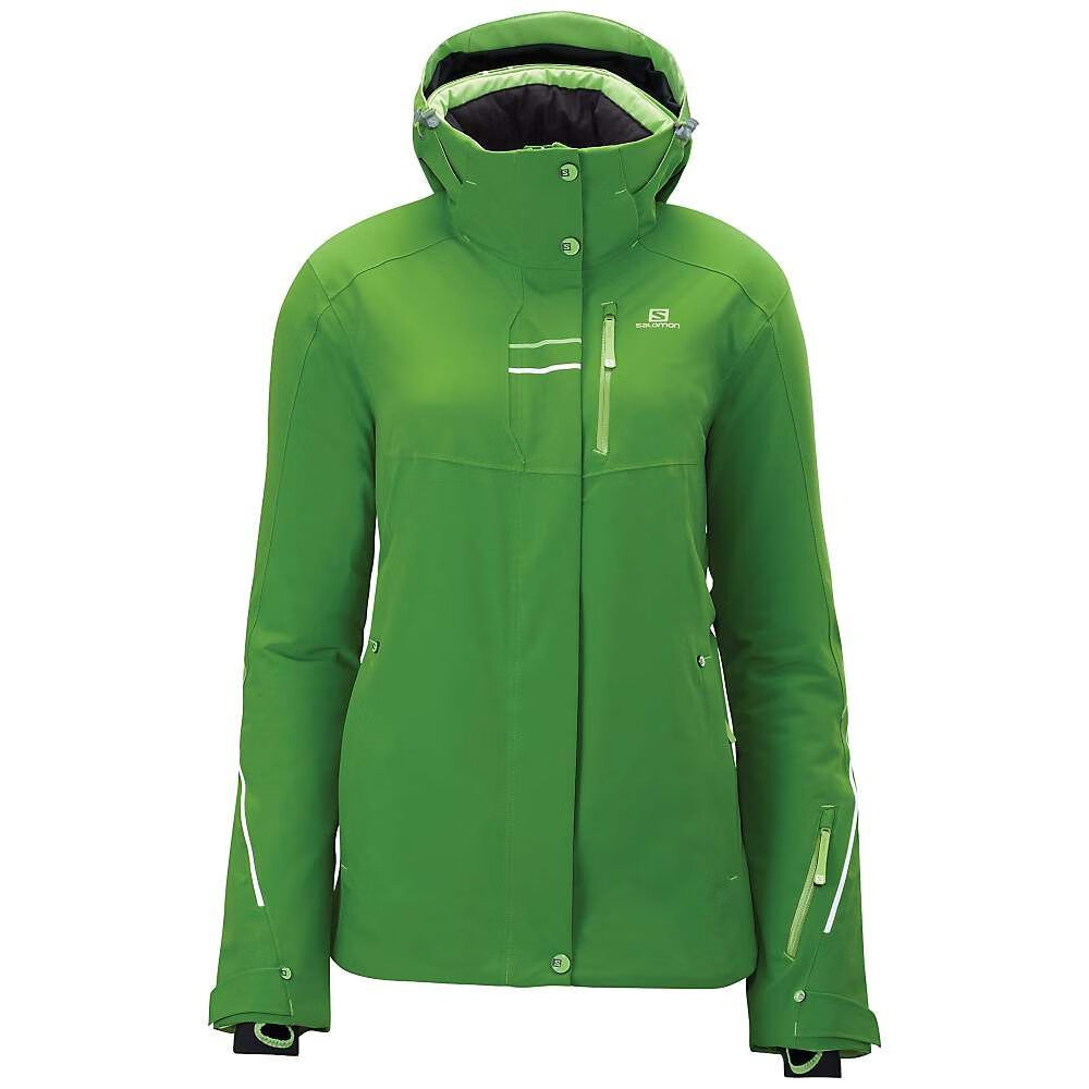 薩洛蒙(Salomon) 女式滑雪服 輕量防風(fēng)保暖 可拆卸內(nèi)膽 戶外運(yùn)動(dòng)專業(yè)夾克