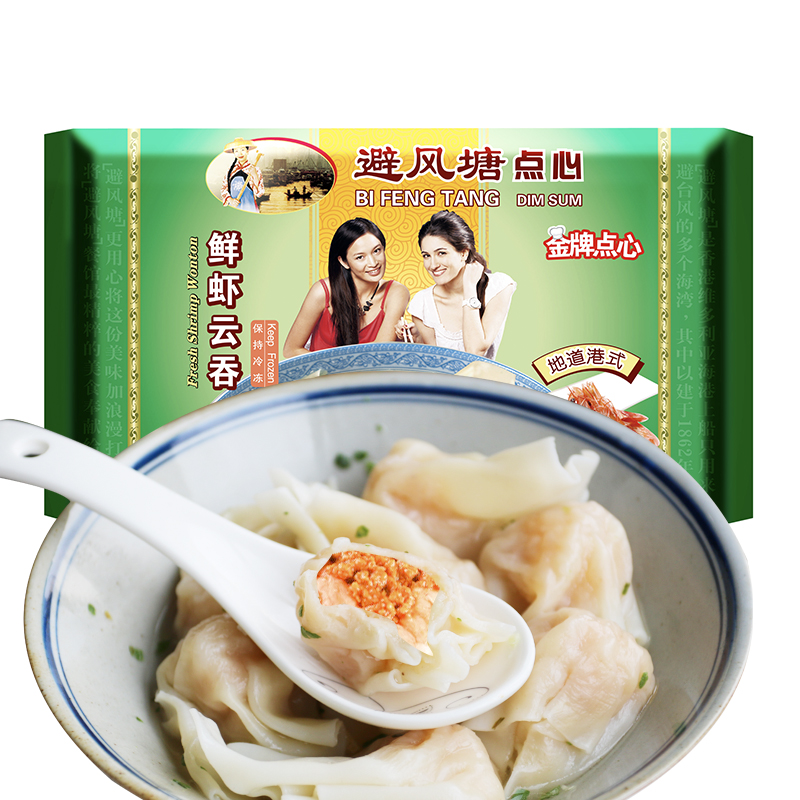 避风塘 鲜虾云吞 360g  24只 儿童速食小馄云饨云吞 速冻食品生鲜混沌