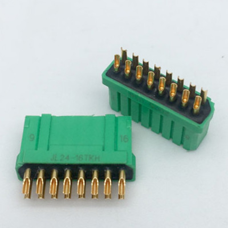 jl24系列线簧孔16芯jl24-16tkh焊接 jl24-16tky jl24-16tky-l插头 jl