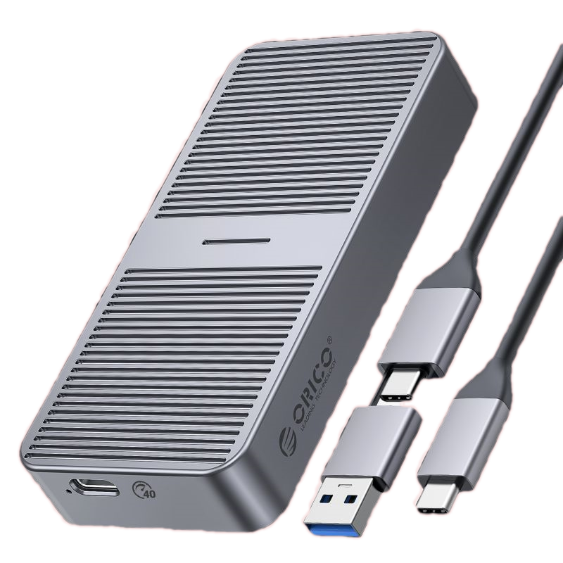 ORICO 奥睿科 M.2 NVMe USB4移动硬盘盒兼容雷电4/3散热马甲