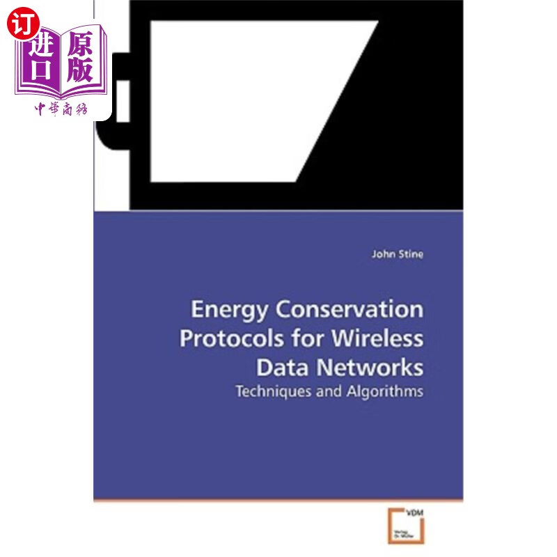 海外直订energy conservation protocols for wireless data networks