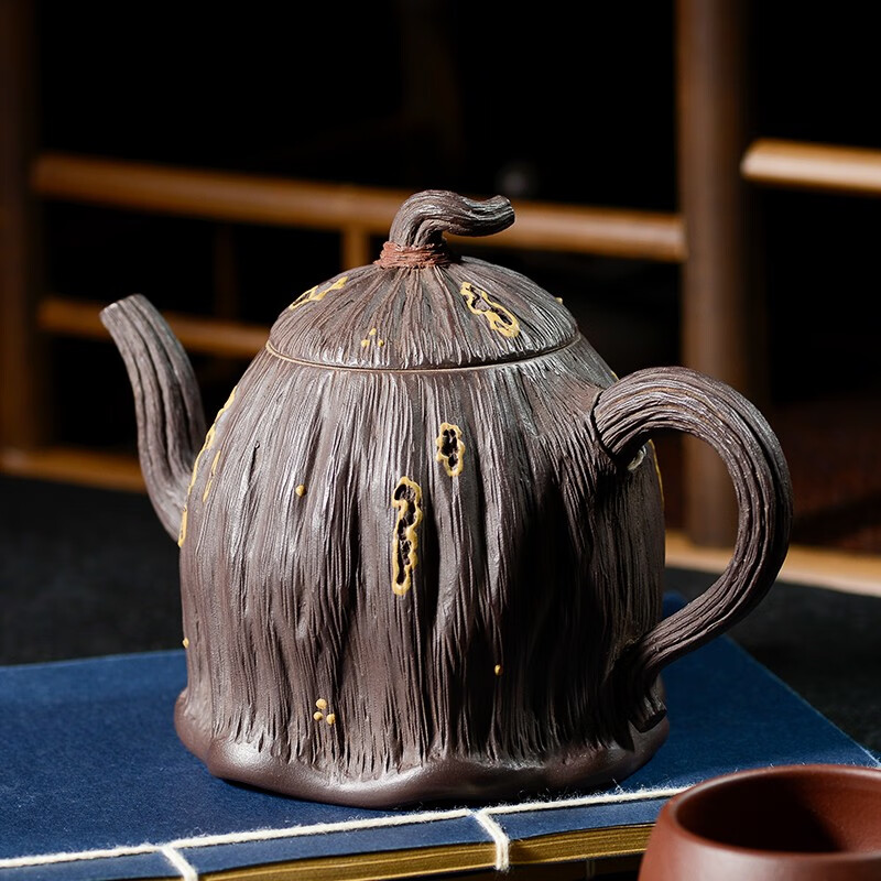 壶宜兴紫砂壶手工茶具花器井栏莲子紫泥泡茶器礼盒装孤品收藏 董正强