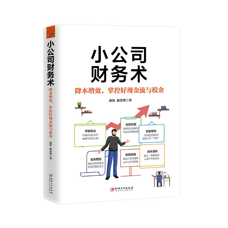 小公司财务术  小公司财税一本通，一看就懂；降本增效，掌控好现金流与税金！