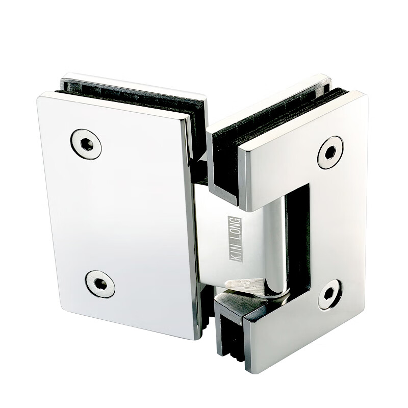 施韵令304不锈钢玻璃门180度铰链淋浴房配件合叶ww571105 71105