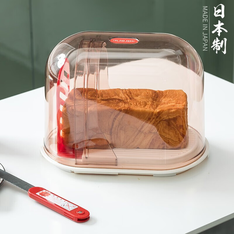家の物语 日本进口面包切片器 吐司切片机 切面包器  烘焙工具土司切片分割器 面包切架 附面包刀