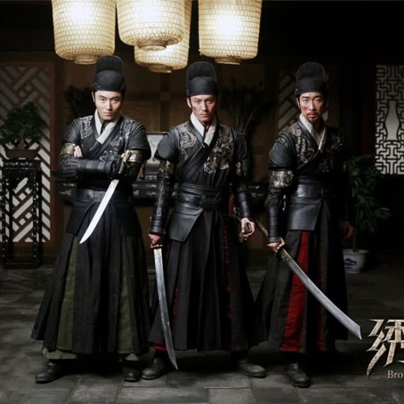 希柏诗（XIBAISHI）飞鱼服 大明风华绣春刀影视古装明朝锦衣卫演出服装武侠侠客绣花 衣服 均码怎么看?