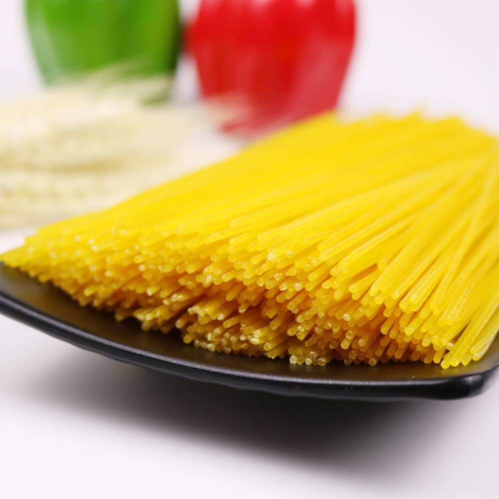 得人如魚东北玉米面条 玉米挂面 干玉米面条黄面条  麻辣烫专用 干