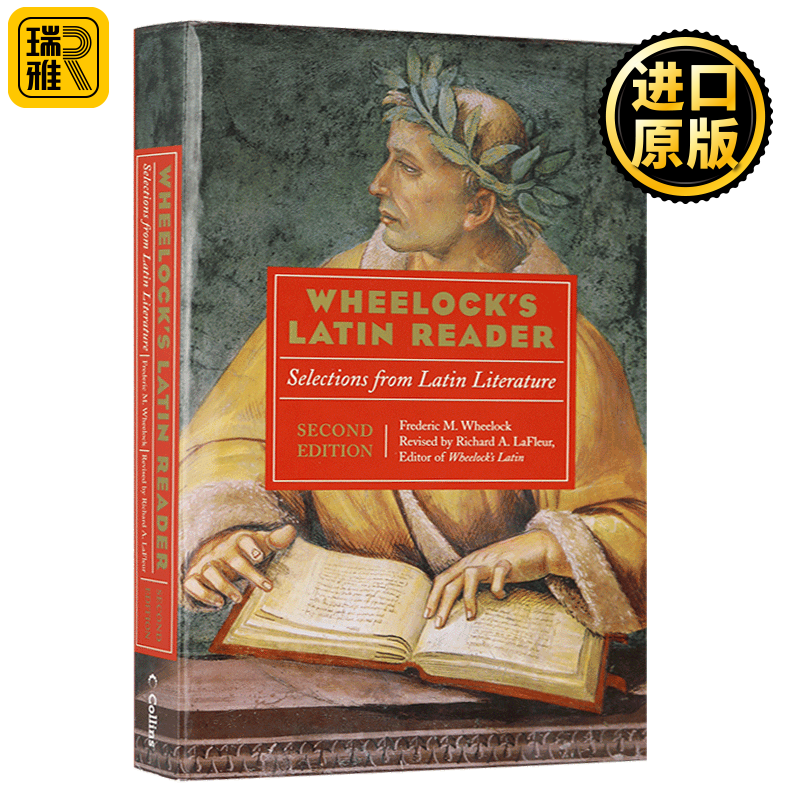 韦洛克拉丁语读物 英文原版 第2版 wheelocks latin reader 全