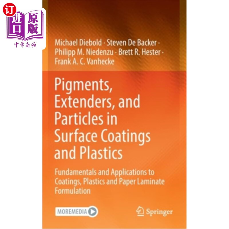 海外直订pigments, extenders, and particles in surface coatings