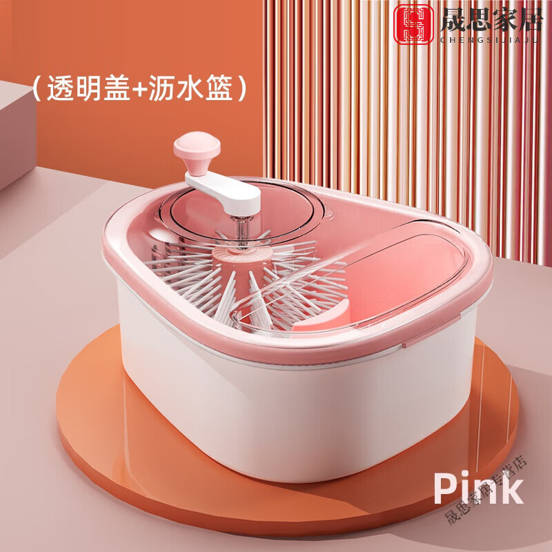 家小优小龙虾清洗家用一体机机工具鲜活洗龙虾机器刷洗虾水果 樱花粉