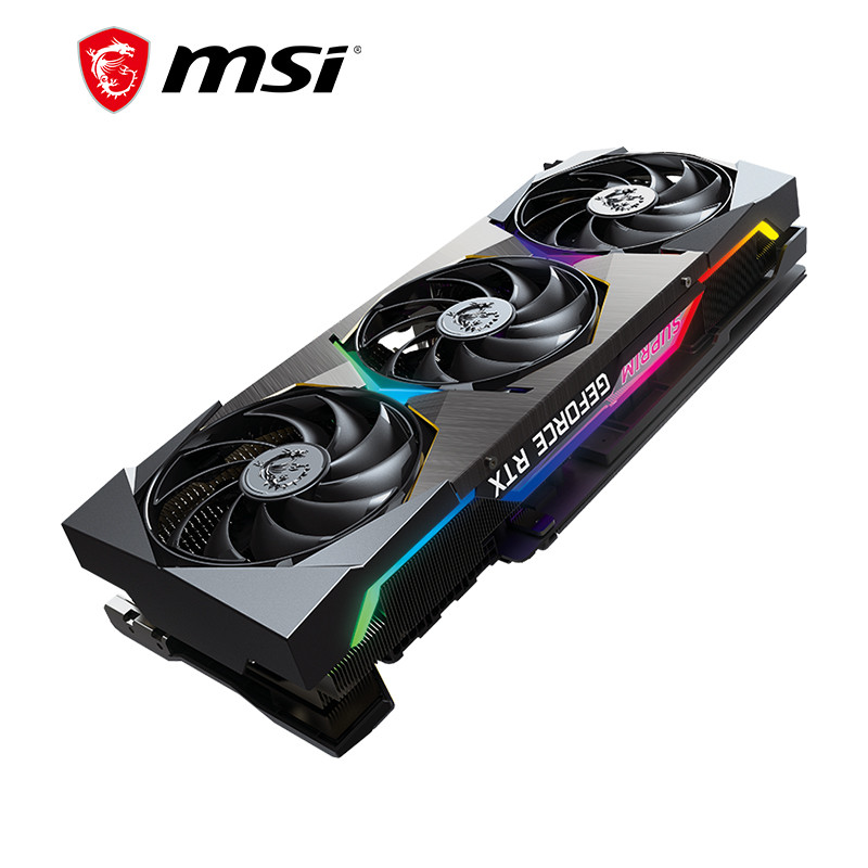 微星（MSI）超龙 GeForce RTX 3080 SUPRIM X 10G 超旗舰 电竞游戏设计智能学习电脑独立显卡