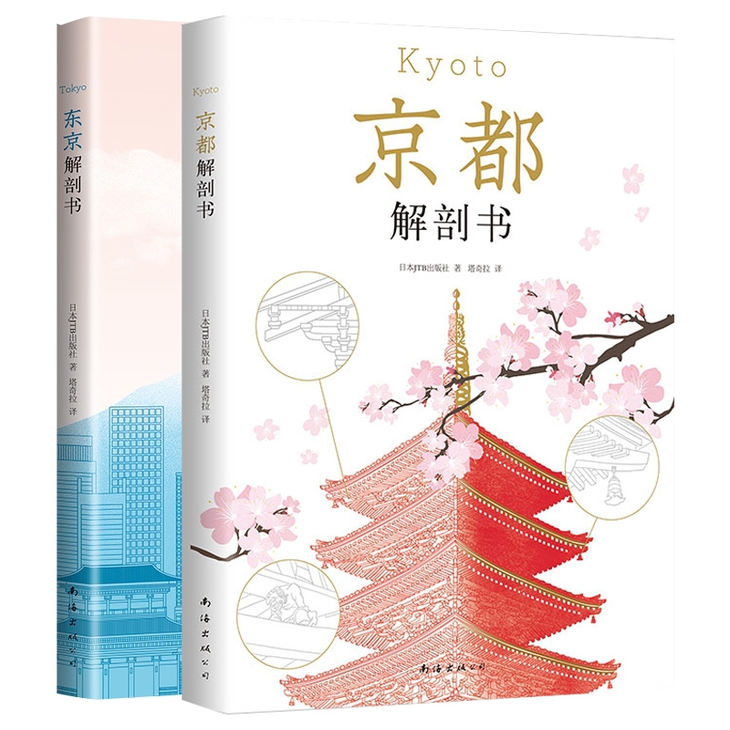 京都解剖书&东京解剖书 共2册
