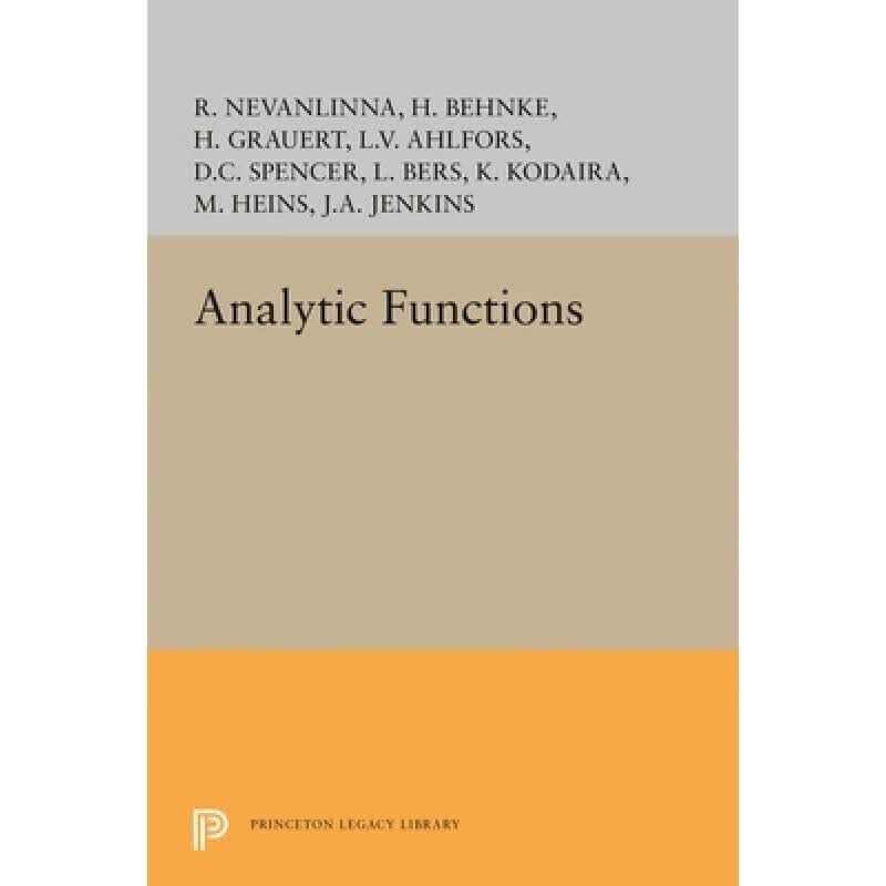 预订 Analytic Functions