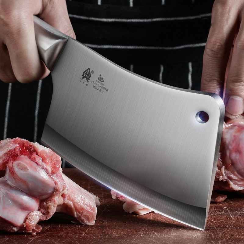 骨刀牛骨头剁骨屠夫专用刀剁肉刀家用排骨刀加厚砍鸡鸭刀全钢阳江刀具