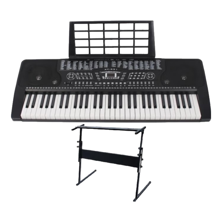 XINYUN正品新韻XY331多功能教學(xué)數(shù)碼電子琴 61鍵成人學(xué)生通用仿鋼琴鍵盤 電子琴+Z型通用琴架