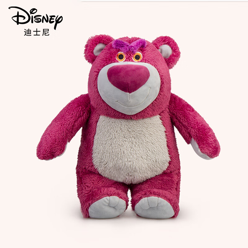 迪士尼（Disney）草莓熊毛绒玩具总动员玩偶娃娃公仔情人节送女生男摆件抱枕 15号怎么看?