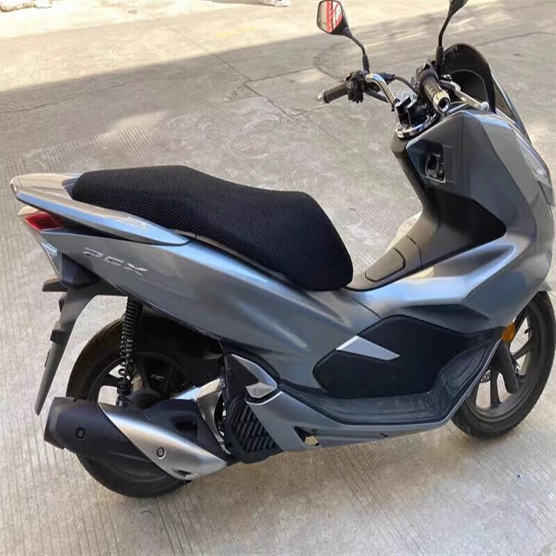 阡囤适用于pcx160摩托车坐桶内衬本田150/踏板改装垫/透气晒座套 3d