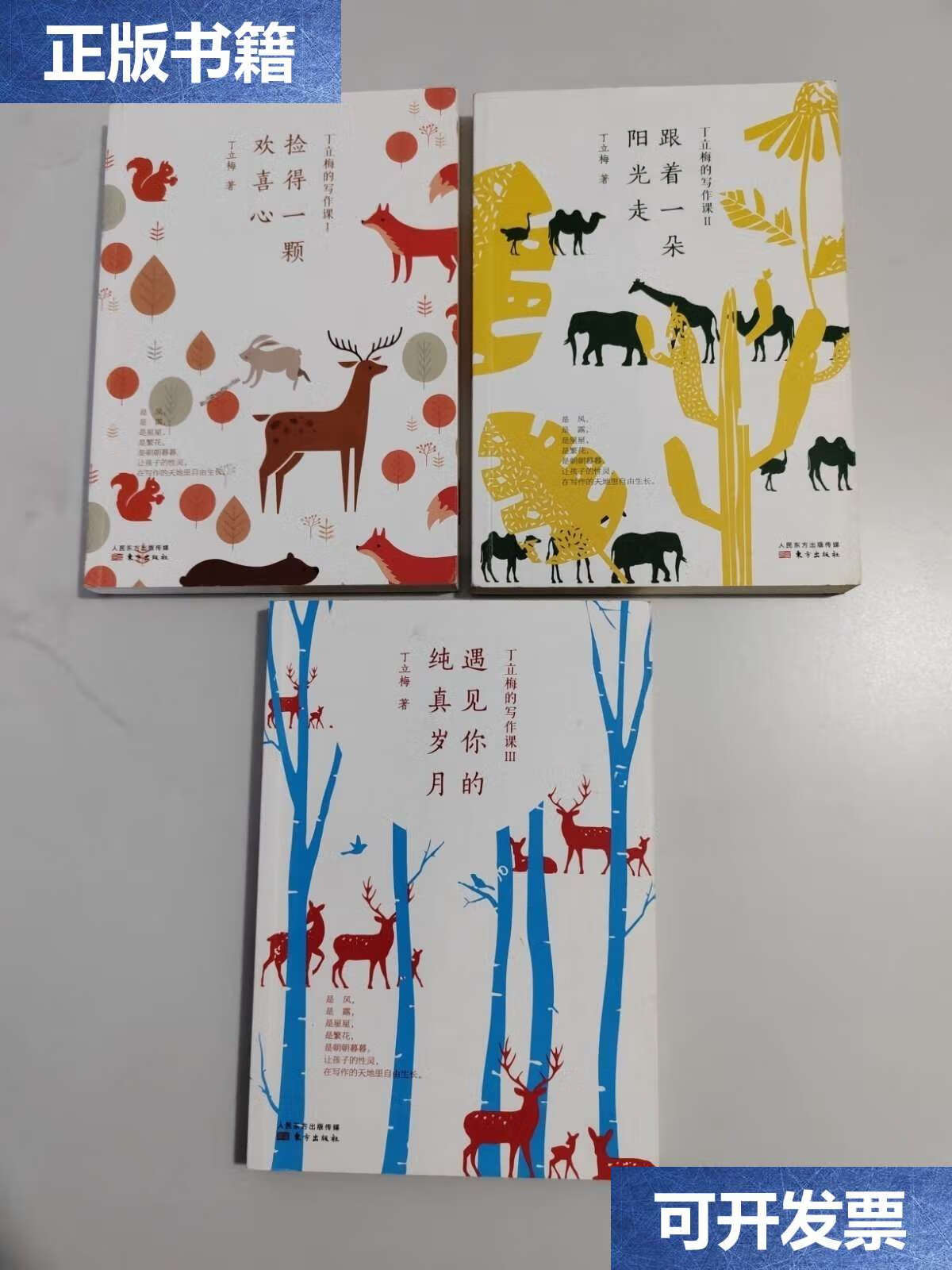 【二手9成新】丁立梅的写作课:套装三册 /丁立梅 东方