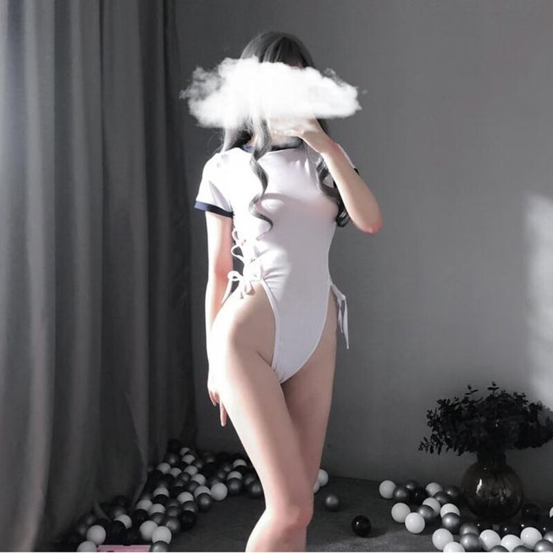 内衣性感甜美女仆佣cosplay装可爱学院服高叉泳衣日系校服诱惑死库水