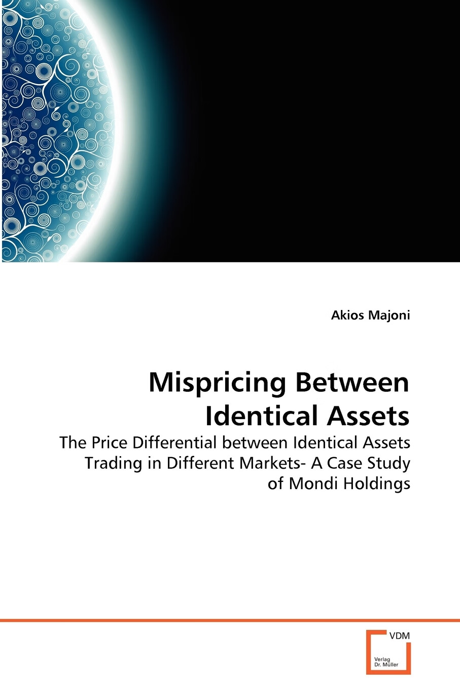 【预售 按需印刷】mispricing between identical assets