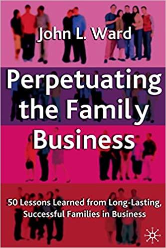 预订 perpetuating the family business