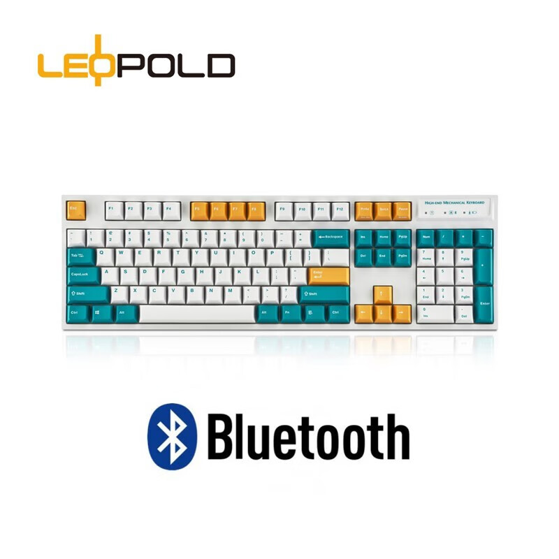 leopold 利奥博德利奥波德机械键盘fc980m/900r机械键盘98键蓝牙键盘