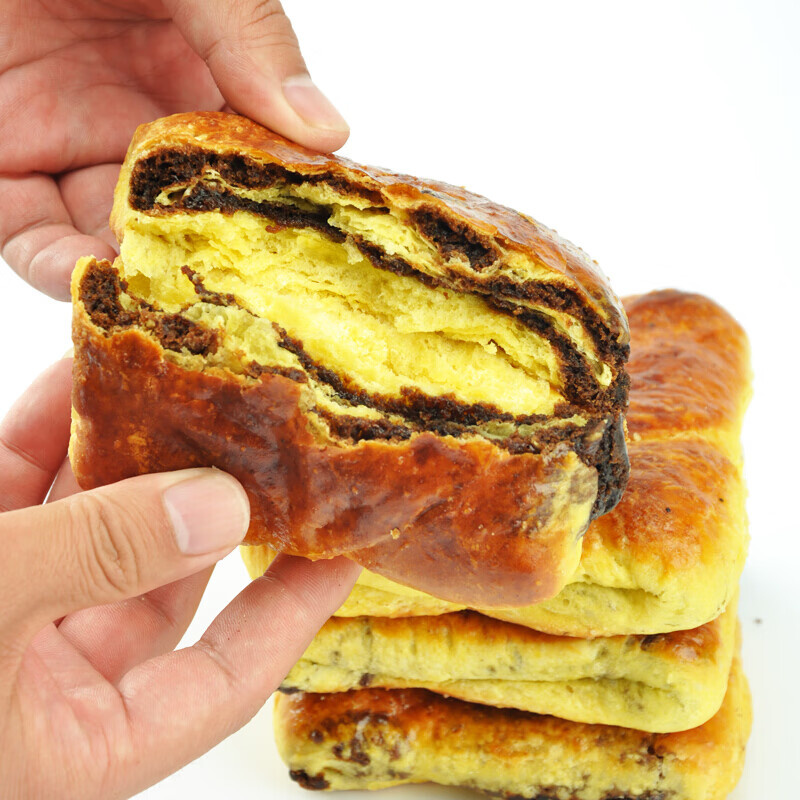 虎钢馋内蒙古特产呼市焙子饼呼和浩特方形红糖甜散装烧饼混糖老 红糖