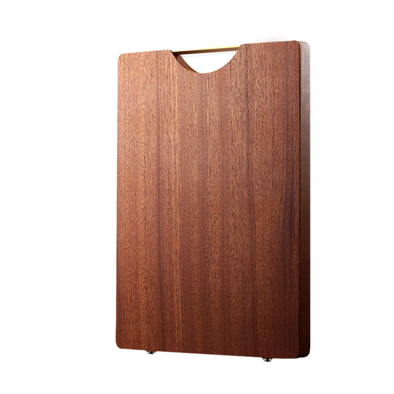 佳佰 抗菌乌檀木整木菜板实木切菜板家用案板砧板刀具板水果板 K006（38*26*2.2cm）