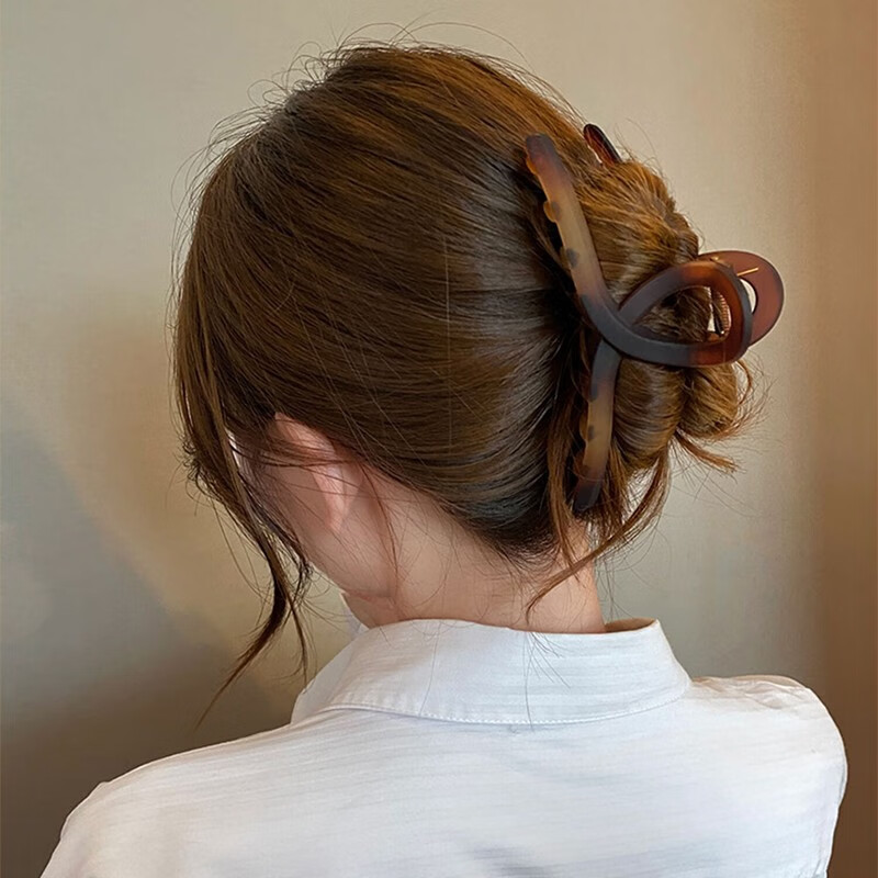 初构想(chugouxiang)磨砂抓夹大中小号发夹女夹子头发高级感后脑勺