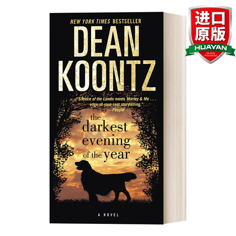 英文原版 最黑暗的夜 惊悚悬疑恐怖小说 dean koontz the darkest