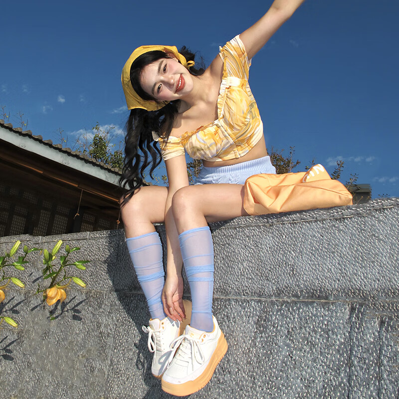 共迹gongji【孟子义同款】 面包鞋休闲鞋厚底运动鞋板鞋ins多巴胺小清新女鞋 柔和桃 /偏大一码 40 （253mm）