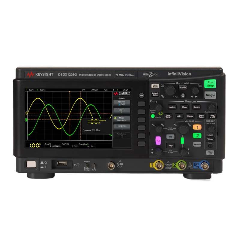 是德科技（KEYSIGHT）数字示波器1000X系列50M-200M多通道高性能函数发生器 DSOX1202A（200M）