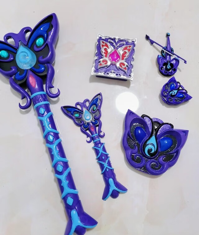 萨默斯 巴啦啦小魔仙魔法棒黑魔仙巴啦啦小魔仙 黑魔仙魔法道具 黑魔