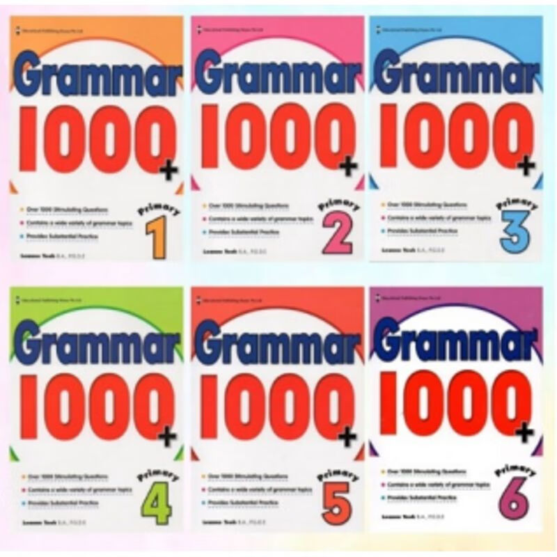 新加坡 Grammar 1000+ 1-6级别 PDF下载 pdf格式下载