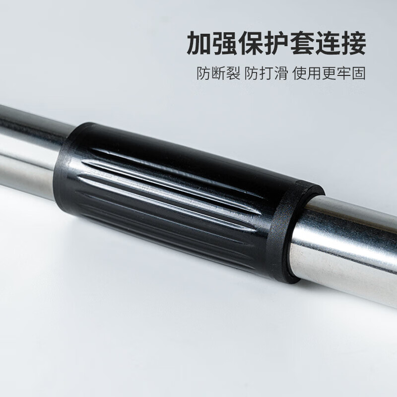奕清良品浴室地板刷长柄硬毛刷卫生间刷子洗地刷缝隙刷厕所地面瓷砖清洁刷 17CM不锈钢丝刷
