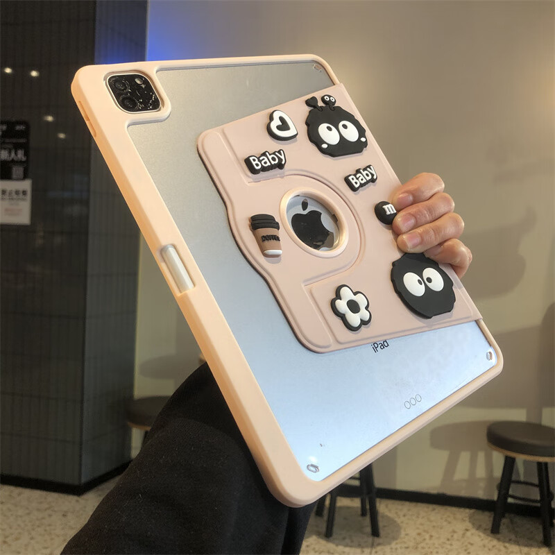 ʱ��������ipad11��������2025��pro11Ӣ��Air7/6/5ƽ��2024ƻ��10��9th����ȫ���״��ʲ۴��� ��ɫ+ú����ֽ+�ֻ�Ĥ���ο��ǿ�����ת����� iPad Pro12.9Ӣ�硾2018-22ͨ�ÿ�