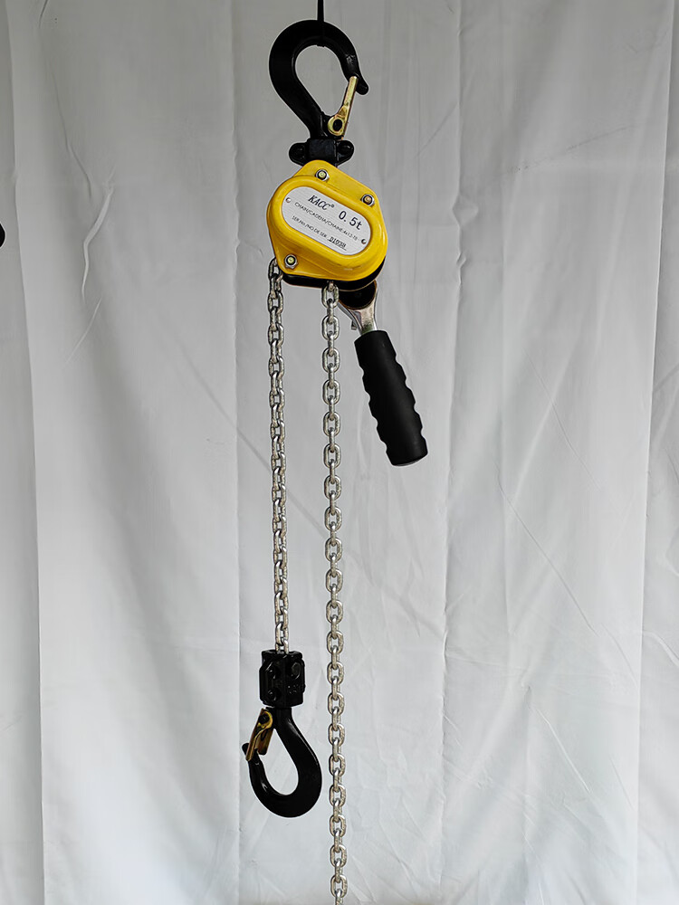 kacc牌迷你型手扳葫芦链式紧线器便捷式手搬葫芦手板手摇葫芦 装0.